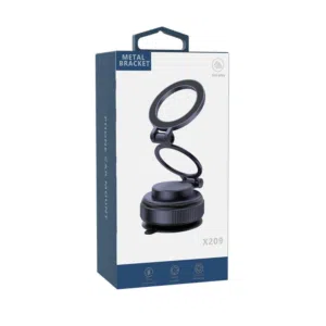 Premium Zinc Alloy Magnetic Car Phone Mount – 360° Rotatable & Foldable