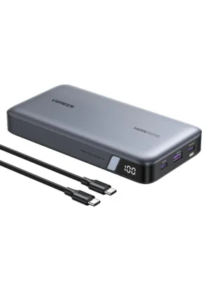 UGREEN 145W Power Bank 25000mAh شبه جديد  باور بانك يوكرين 145 واط عالي القدرة