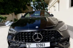 Mercedes-AMG CLE 53 Cabriolet 2024 GCC Specs  Designo Red Interior  Excellent Condition