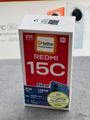 REDMI 15C 128GB NEW MODEL AVAILABLE