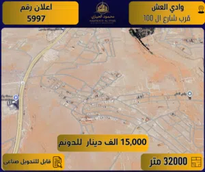 Mixed Use Land for Sale in Amman Wadi Al-Eish