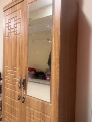 cupboard and bed cot with bed for sale