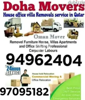 House shifting service villa Office shifting furniture fixed All Oman