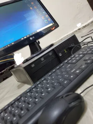 كمبيوتر متكامل HP Core i5 الجيل الثالث مع شاشة LG 19 نظيف جداً للبيع