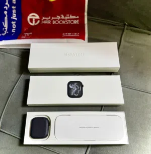 Apple watch series 11 46mm GPS+Cellular jet Black Brand New Bought from Jarir Bookstore Price 2000