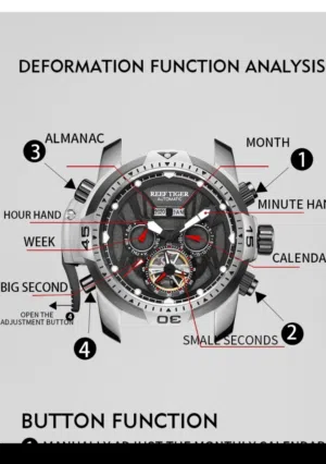 Montre reef tiger original