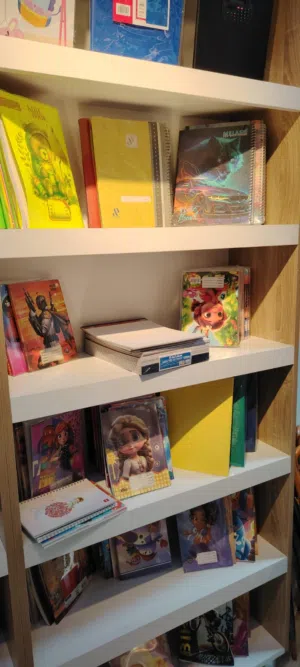 تصفيه مشروع مكتبة قرطاسية كاملة مع جميع التجهيزات وجهاز استنساخ – مشروع جاهز يشتغل من أول يوم السعر