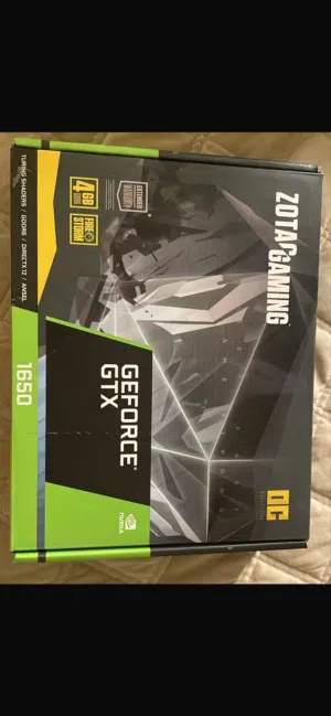 كرت شاشة GTX 1650 بحالة ممتازة
