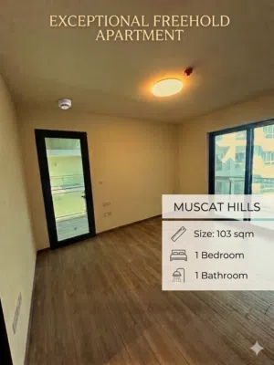 1 bedroom apartment for sale