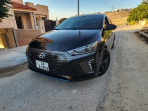 للبيع هيونداي ايونيك 2018 بحال الشركه فحص كامل كرت ابيض ممشا قليل فل الفل اعلا مواصفات بسعر حِـرق