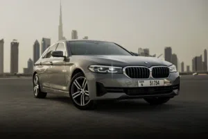 BMW 5 Series Gray Color 2023