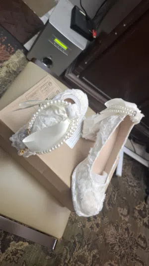 Bridal women Shoes for Widdings   للاعراس والمناسبات( INBOXED NEW)
