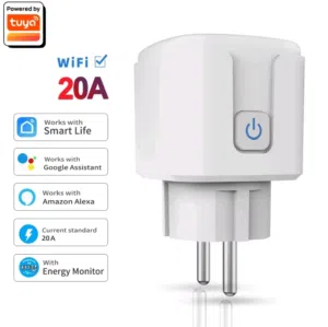 قابس WiFi وبلوتوث ذكي 20 أمبير نظام الماني