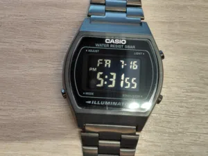 Casio B640WB Black Digital Watch