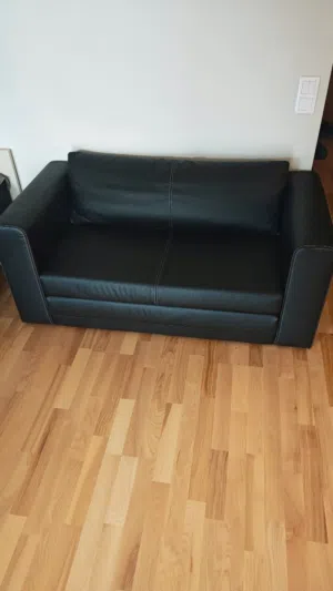 Ikea ASKEBY 2 Seater Sofa Black