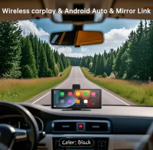 smart car screen with dash camera