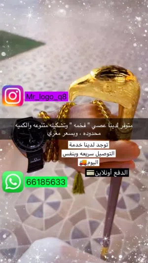 الأزياء الفاخره عصي للمشي فخمه بسعر مغري