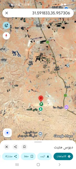 10 دنم جنوب عمان للبيع