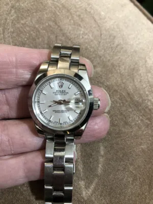 Lady-Datejust Steel Silver Dial 28mm (Copy 1)