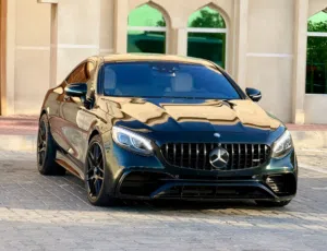 مرسيدس بنز S500 كوب  موديل 2015 خليجي  صبغ الوكالة  عليها كت S63 AMG  استخدام مالك اول  فل اوبشن