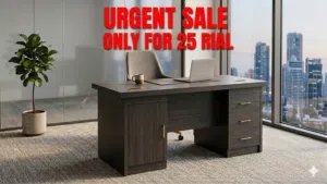 Urgent Sale! 1 Premium Executive Office Desks only for 25 rial