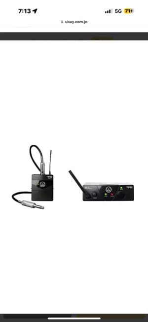Sr40 AKG guitar wireless transmitter