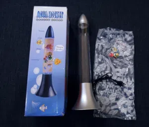 LED bubble fish aquarium  rocket motion lamp  Brand new unwanted gift  5 BD pickup juffair  WhatsApp