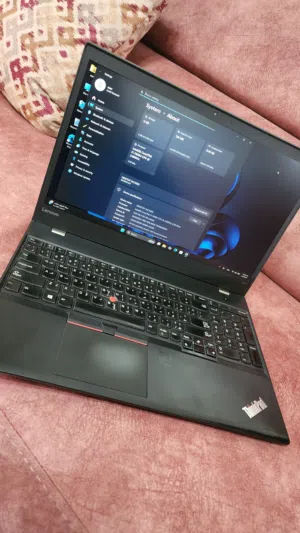 لابتوب ThinkPad T570 i7 جيل سابع، رام 8GB، هارد 1TB، بطاريتين تعطي حتى 4 ساعات، جهاز عملي ومناسب