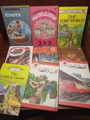قصص تعليمية متنوعة من شركة ladybird المشهورة والغنية عن التعريف