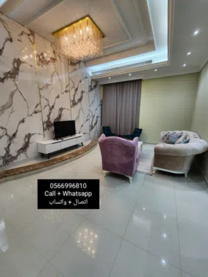 للايجار غرفه وصاله مفروشه Vip في منطقة شعاب الاشخر 3600 شهري شامل