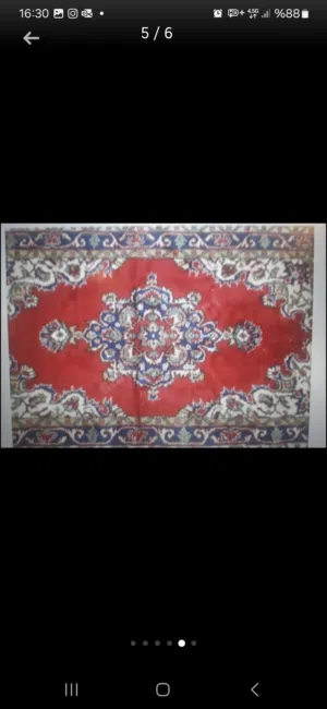 Antika El dokuma Halı - سجاد صوف يدوي عتيق