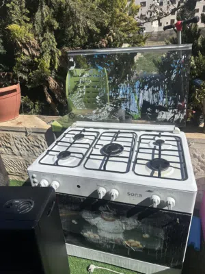 غاز شغال عيون وفرن كله تمام