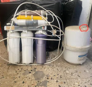 فلتر ماء مستعمل