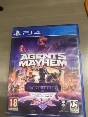 للبيع agents of mayhem السيدي بافضل حالاته و يشتغل مع كسر خفيف في الغلاف