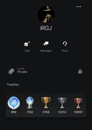 حساب سوني رباعي (IRGJ@) مهكر قراند وتروفيات 999+