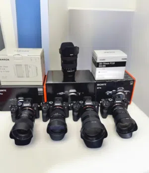 Sony A9 mark II A7SIII A7III and lens for sale check Description for price