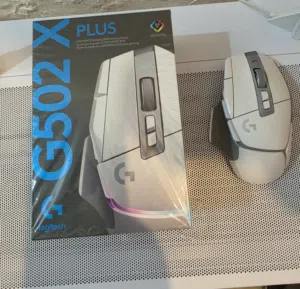 ماوس logitech g502 x plus مستعمل نضيف جدا