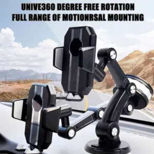 One-button Pop-up Suction Cup Phone Holder
