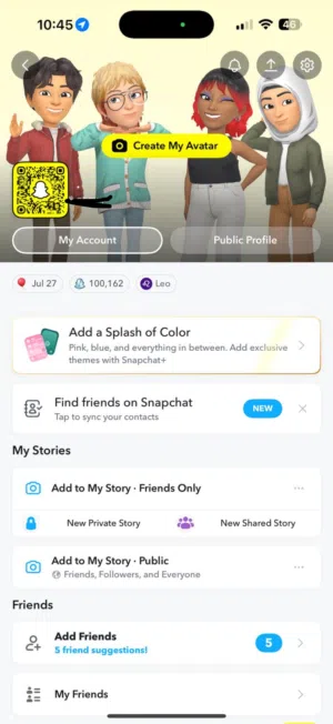 للبيع حساب سناب سكور من 50 الف و100 الف و 500 الف ومليون و2 مليون و 3 مليون والمزيد
