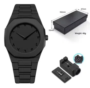 ساعة كربون فايبر Full Black