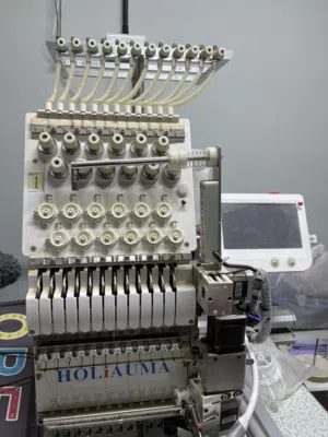 مكينة تطريز الكترونية بالكمبيوتر