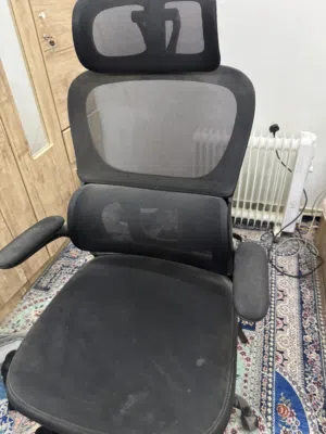 Ergonomic Mesh Office Chair with Headrest – Adjustable – Good Condition