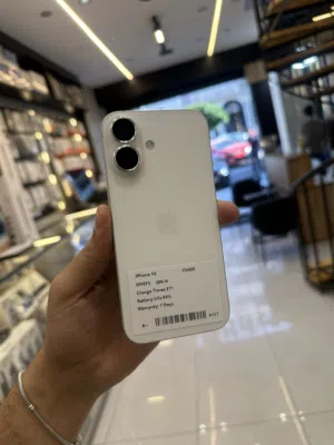 iPhone 16 256GB White  بطارية 94%  سعر قوي جداً