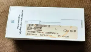 Apple Thunderbolt to Gigabit Ethernet Adapter