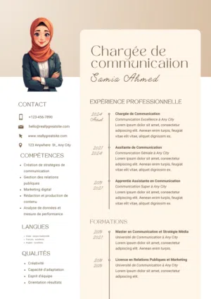 Création de Cv et des cartes pro