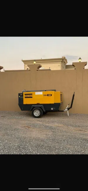 Atlas Copco XA186DD Portable Air Compressor