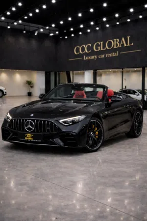 ccc global car rental / Mercedes SL AMG 2024  للإيجار