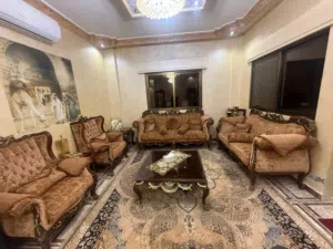 طقم كنب 7 مقاعد  مع طربيزاتو