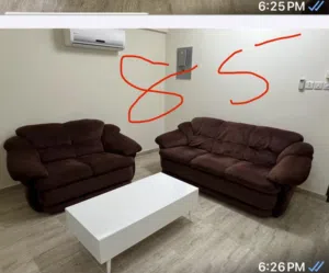 Home Center 5 Seater Sofa Set