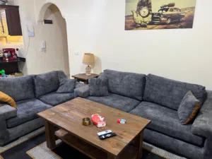 طقم كنب خشب سويد